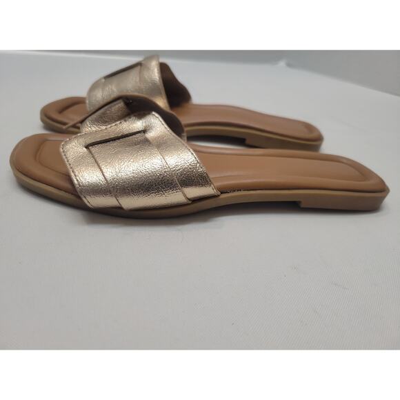 Stratuxx Kaze Womens Sandal Flat H-Band Slide-On Size 6 M - Picture 8 of 13